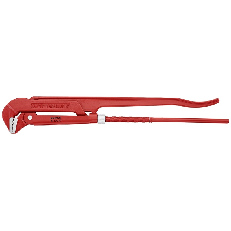Knipex 83 10 030 KN | Swedish Pattern Pipe Wrench, 90 degree Angled