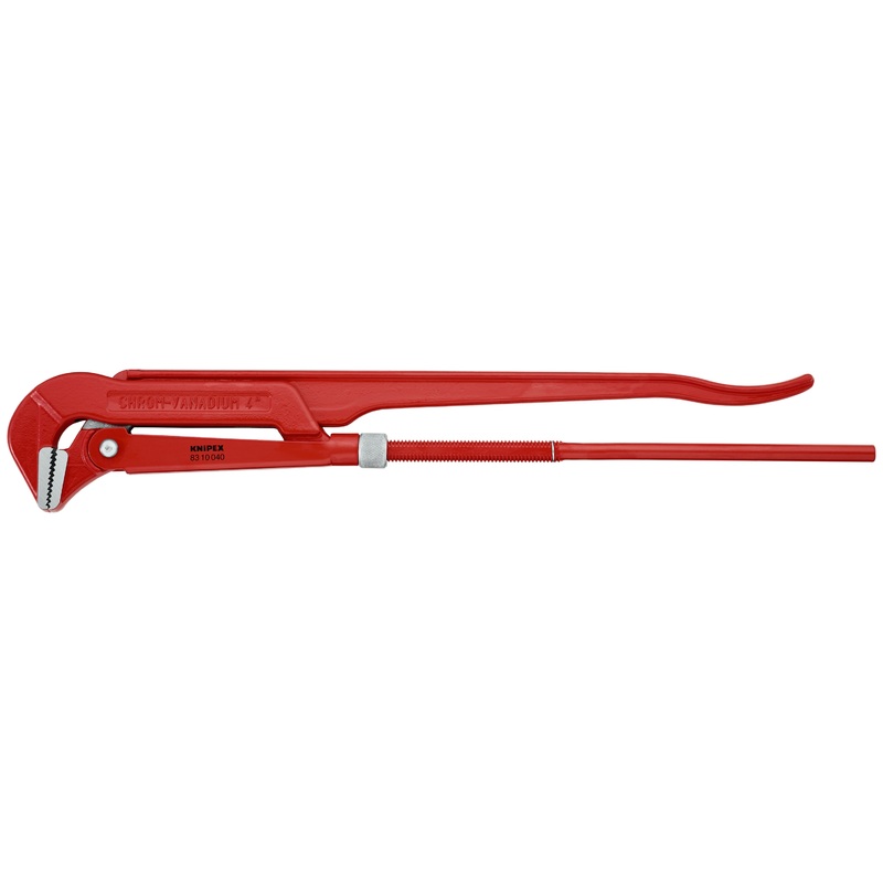 Knipex 83 10 040 KN | Swedish Pattern Pipe Wrench, 90 degree Angled