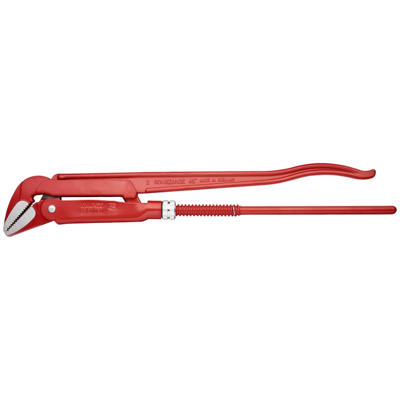 Knipex 83 20 020 KN | Swedish Pattern Pipe Wrench, 45 degree Angled