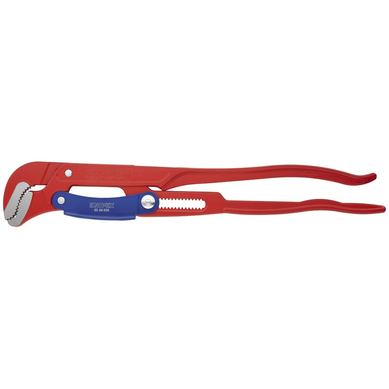 Knipex 83 60 020 KN | Swedish Pattern Pipe Wrench, S-Shape Fast Adjust