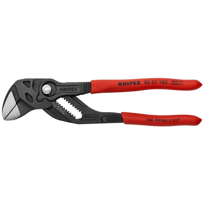 Knipex 86 01 180 KN | Pliers Wrench, Black Finish