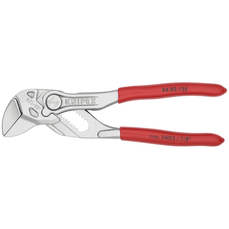 Knipex 86 03 125 KN | Mini Pliers Wrench, Chrome