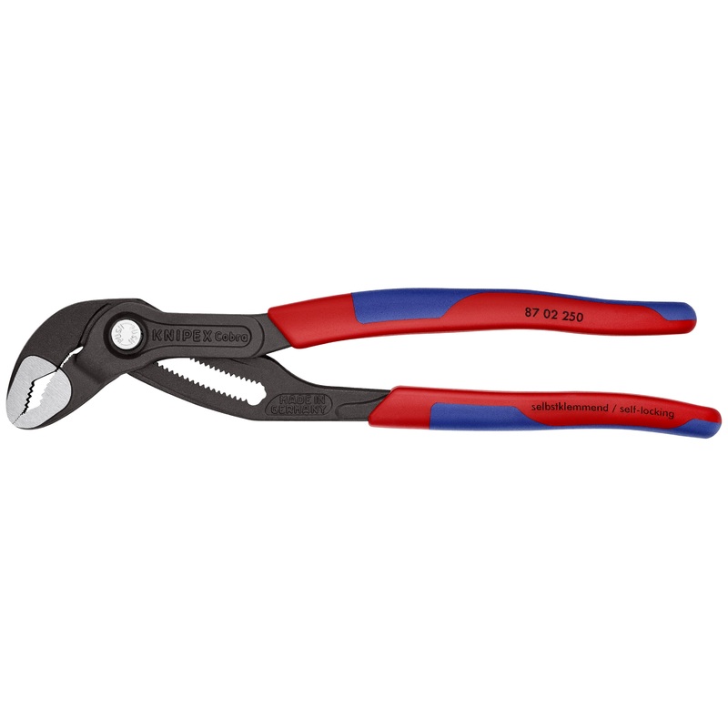 Knipex 87 02 250 SBA KN | Cobra Water Pump Pliers, Multi-Component