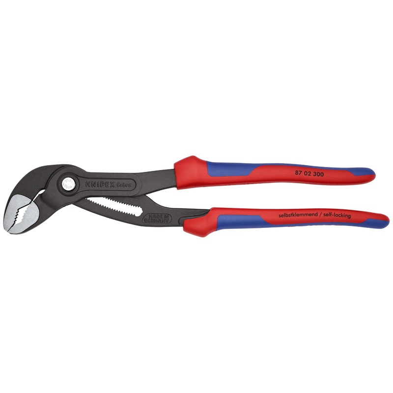 Knipex 87 02 300 SBA KN | Cobra Water Pump Pliers, Multi-Component