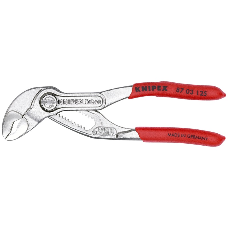 Knipex 87 03 125 KN | Cobra Water Pump Pliers, Chrome
