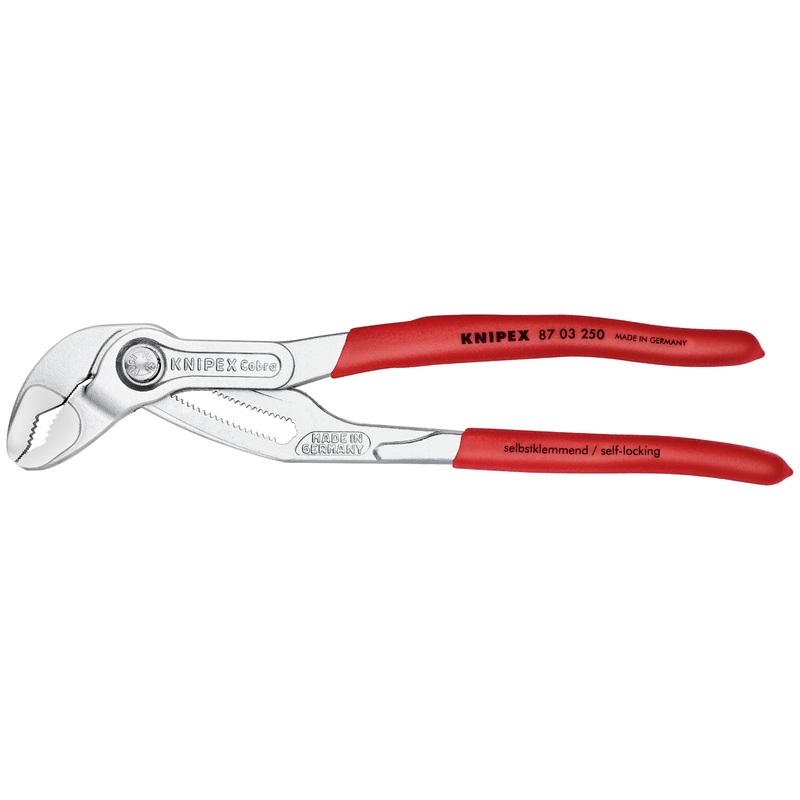 Knipex 87 03 250 KN | Cobra Water Pump Pliers, Chrome