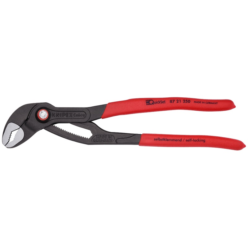 Knipex 87 21 250 SBA KN | Cobra QuickSet Pump Pliers