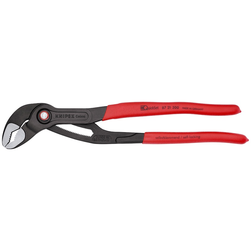 Knipex 87 21 300 KN | Cobra QuickSet Pump Pliers