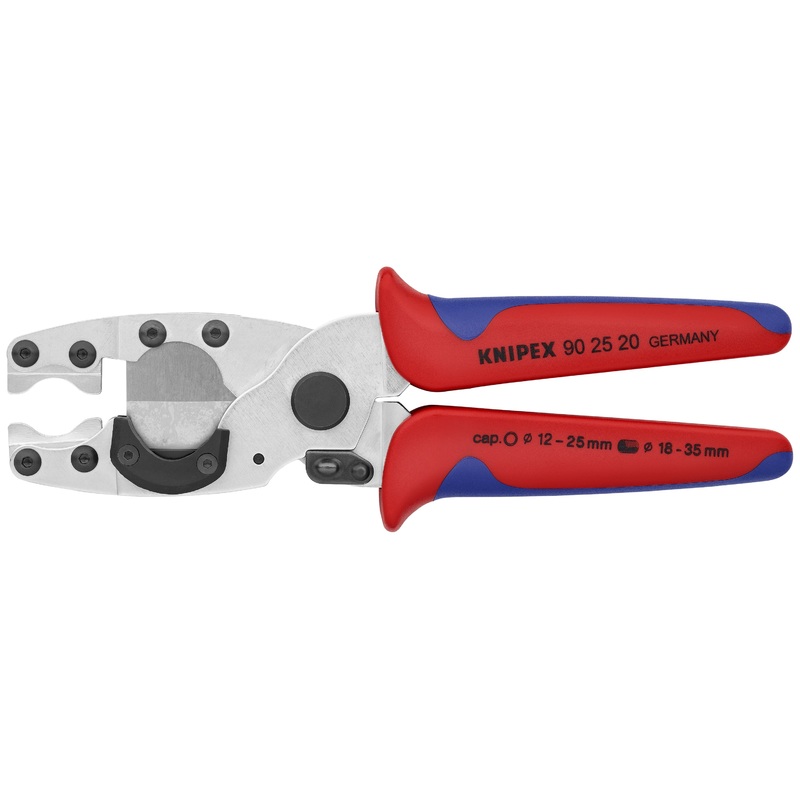 Knipex 90 25 20 KN | PVC Pipe Cutter, Chrome, Multi-Component