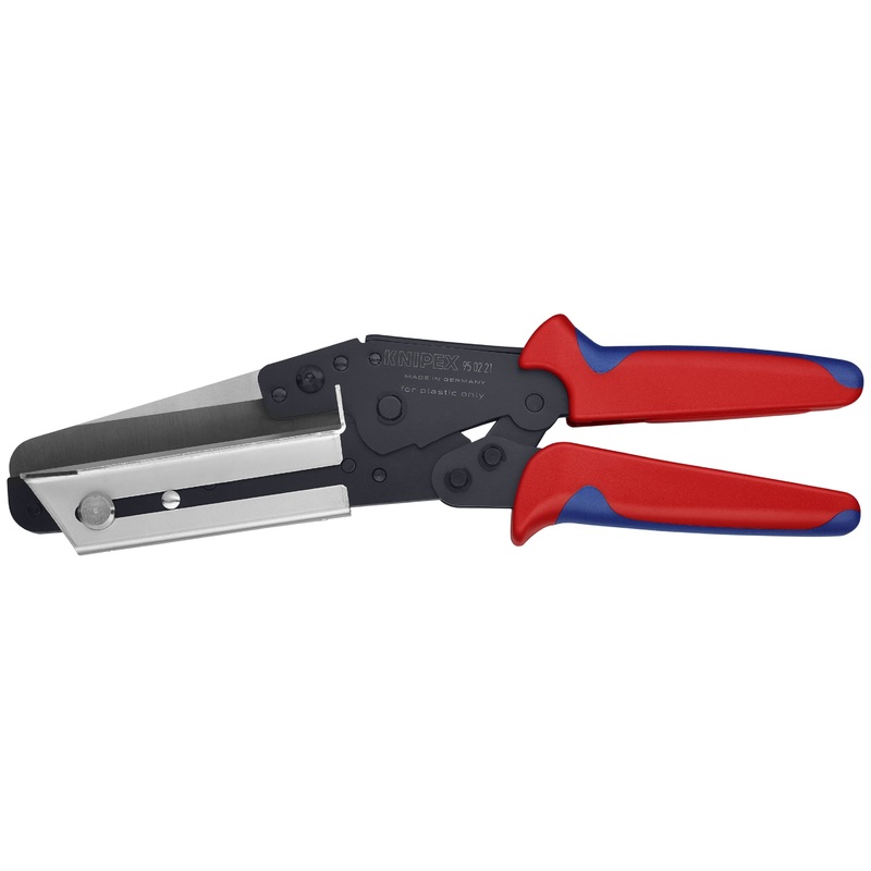 Knipex 95 02 21 KN | Vinyl Shears For Cable Ducts, Multi-Component