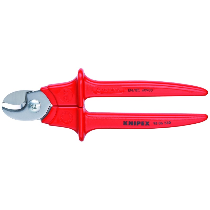 Knipex 95 06 230 KN | Cable Shears, 1000V Insulated