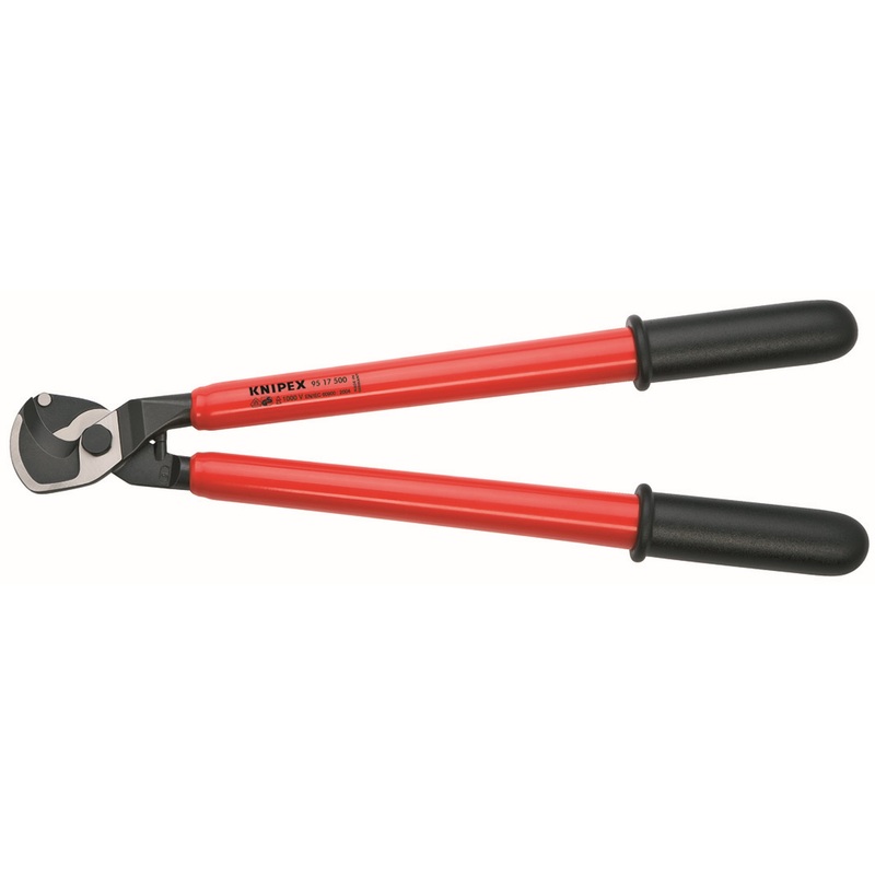 Knipex 95 17 500 KN | Cable Shears, 1000V Insulated
