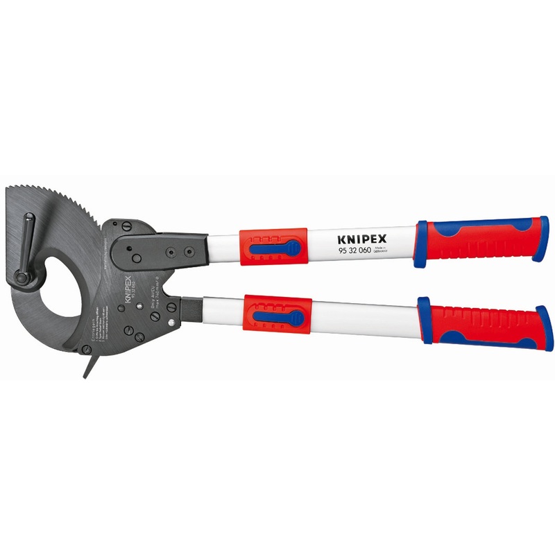 Knipex 95 32 060 KN | Cable Cutters, Ratcheting Type, Telescopic Handles, Multi-Component