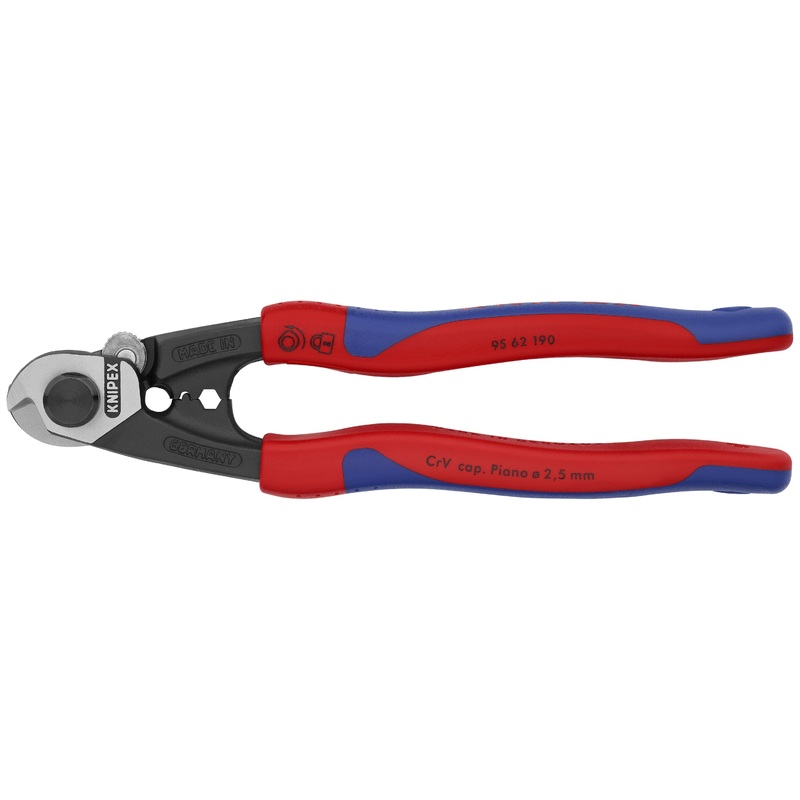 Knipex 95 62 190 KN | Wire Rope Cutters, Multi-Component