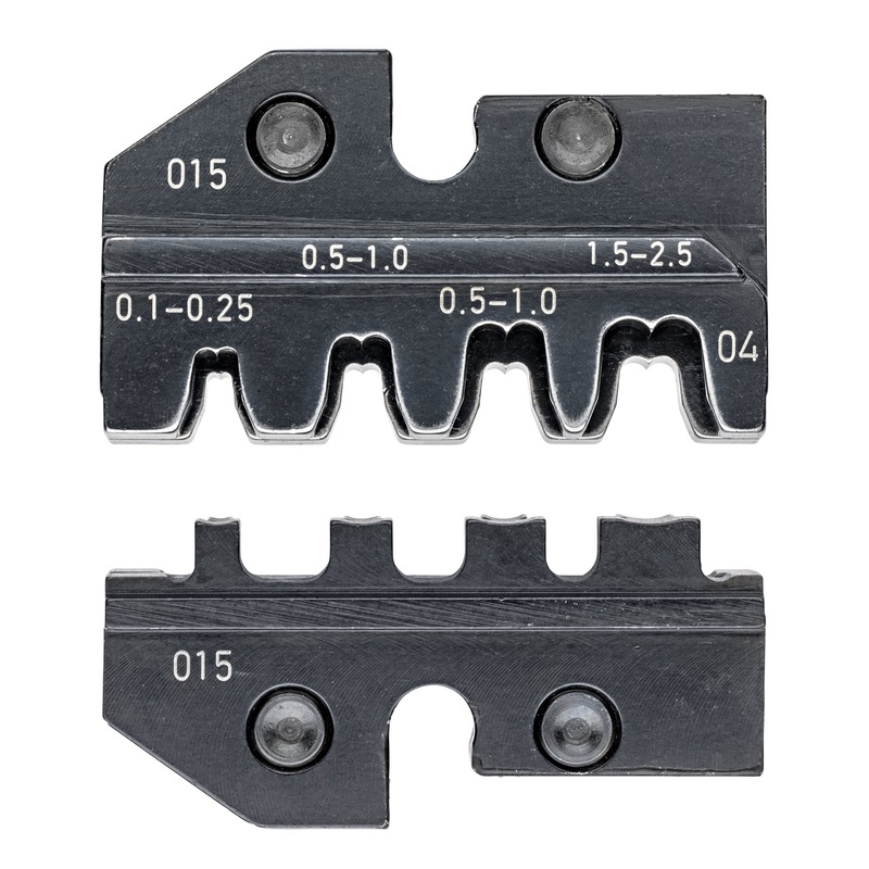 Knipex 97 49 04 KN | Crimping Die For Non-Insulated Open Plug-Type Connectors (Plug Width 2.8 & 4.8 mm)