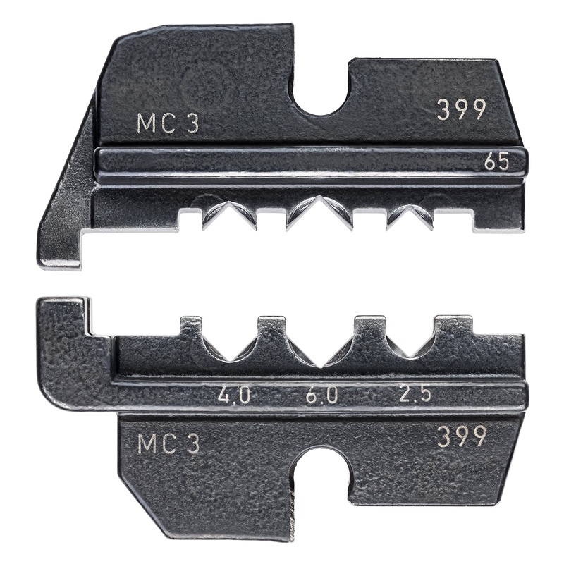 Knipex 97 49 65 KN | Crimping Die For Solar Cable Connectors MC 3 (Multi-Contact)