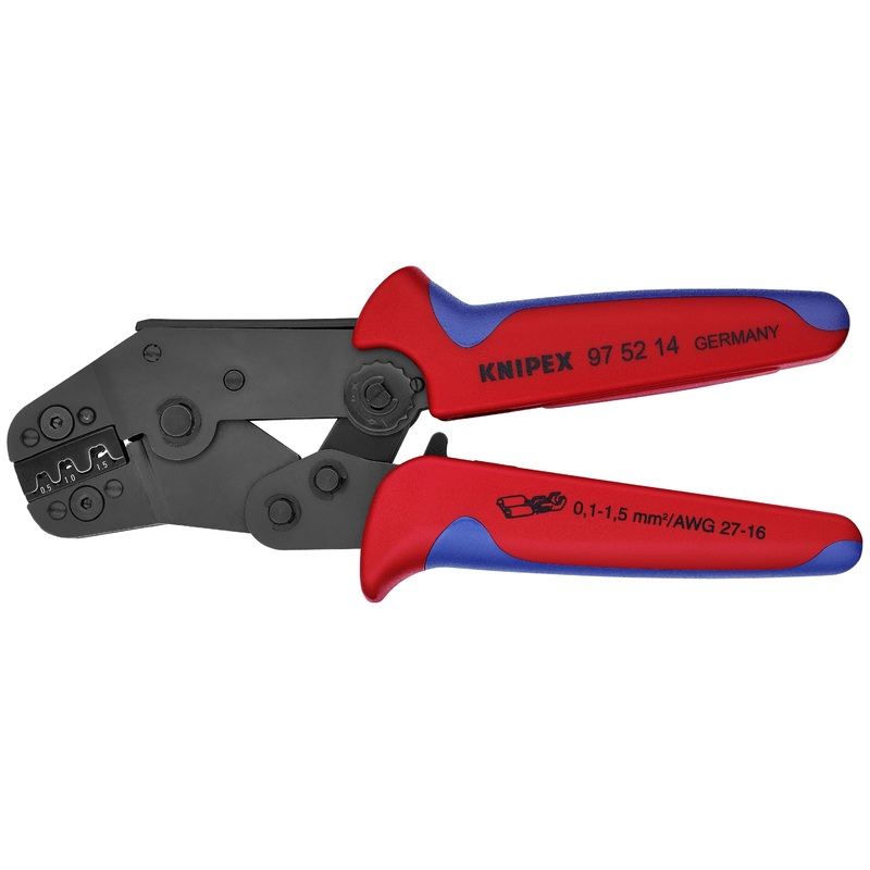 Knipex 97 52 14 KN | Crimping Pliers, 4 Position Contact, Multi-Component