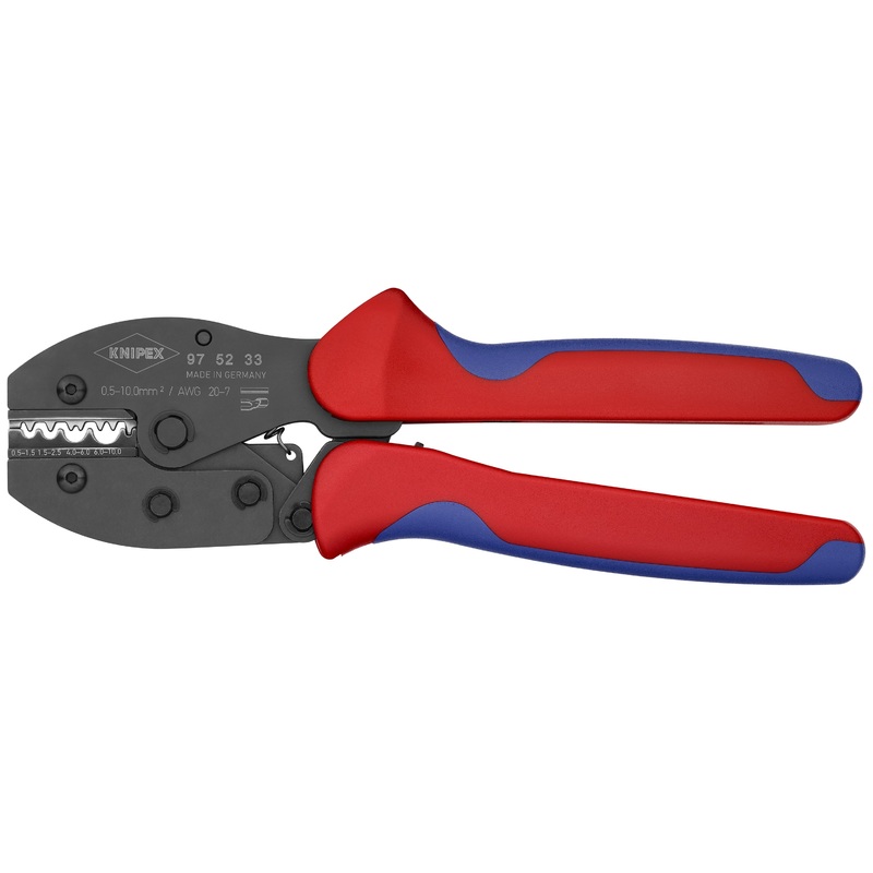 Knipex 97 52 33 KN | Crimping Pliers, 4 Position Contact, Multi-Component
