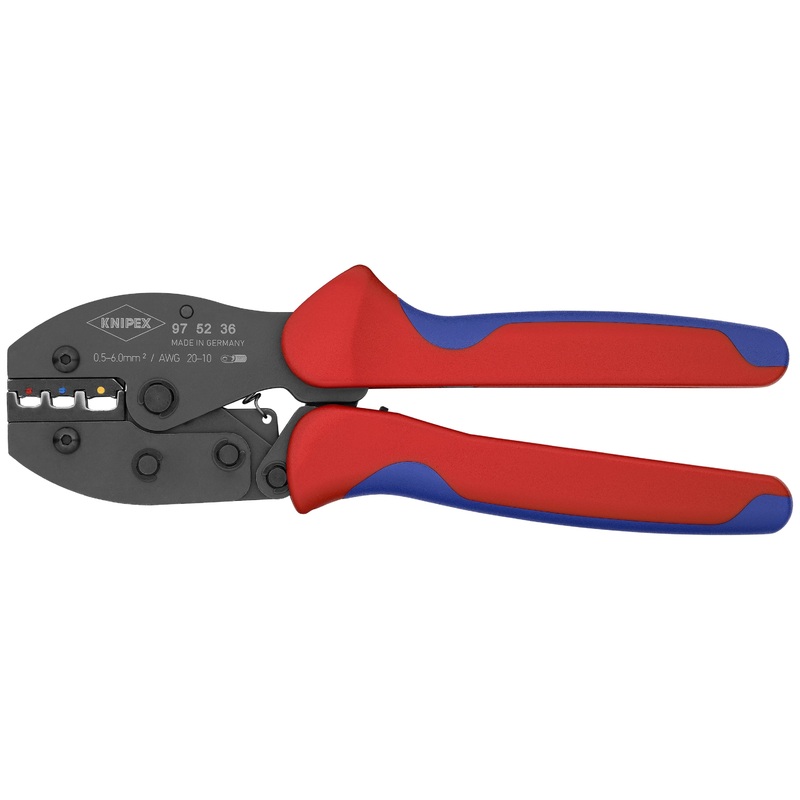 Knipex 97 52 36 KN | Crimping Pliers, 3 Position Contact, Multi-Component