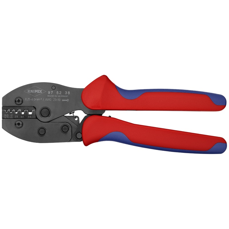 Knipex 97 52 38 KN | Crimping Pliers, 5 Position Contact, Multi-Component