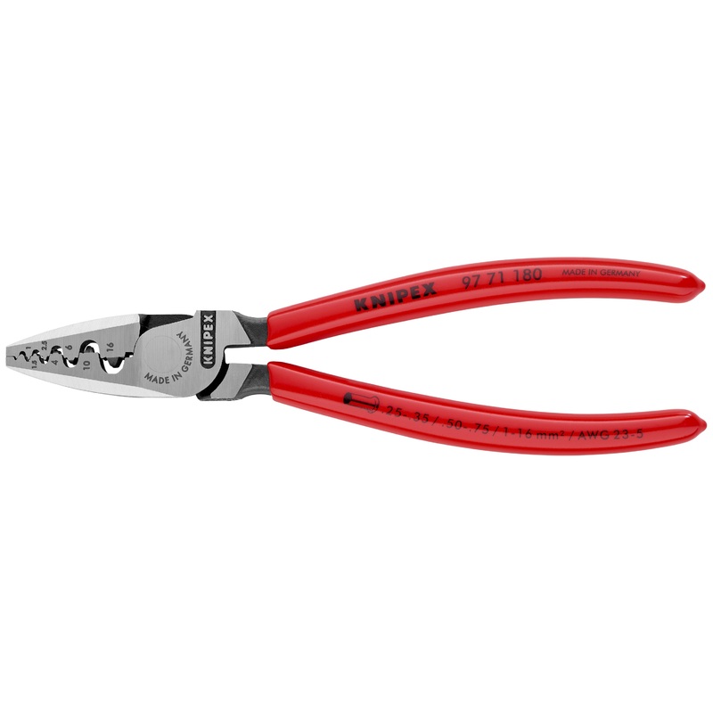 Knipex 97 71 180 KN | Crimping Pliers For End Ferrules