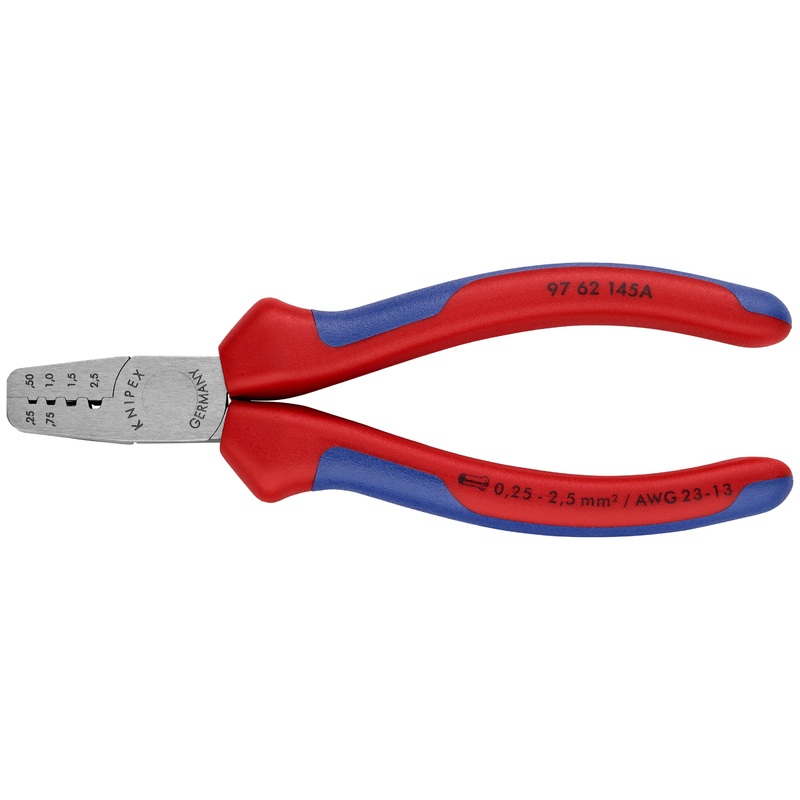 Knipex Crimping Pliers for Wire Ferrules – KN 97 62 145 A