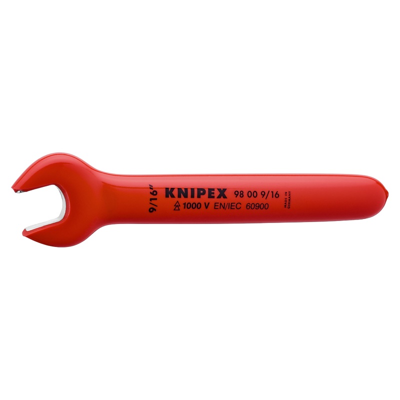 Knipex 98 00 9/16 KN | Open End Wrench, 9/16, 1000V Insulated