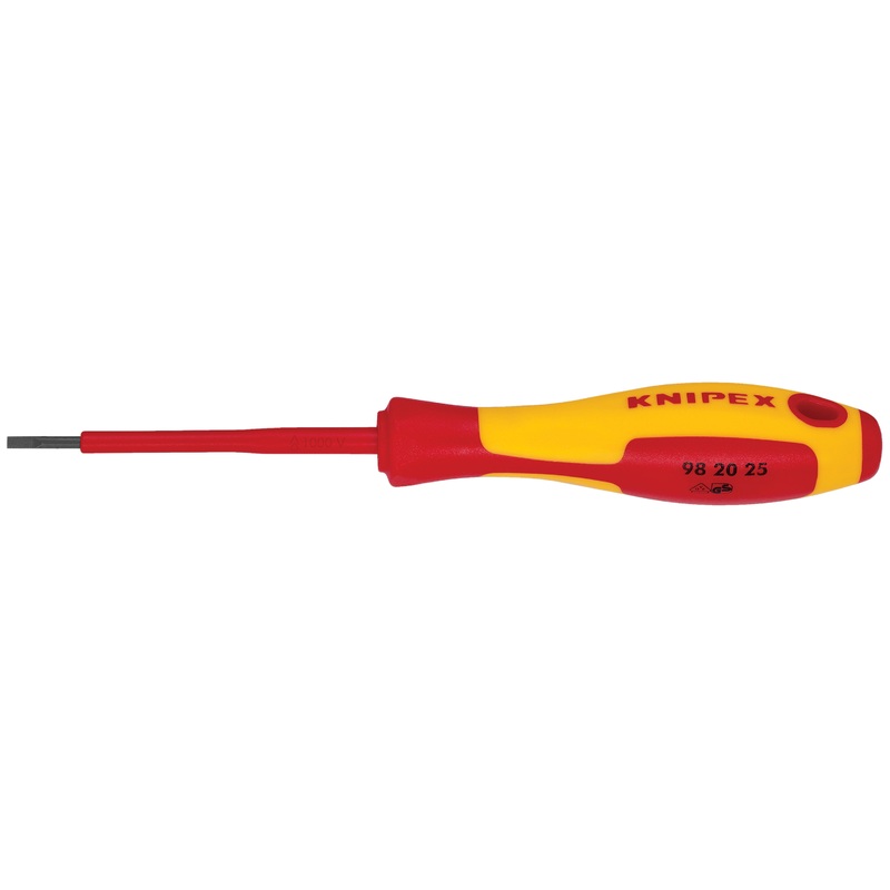 Knipex 98 20 25 KN | 3/32 slotted screwdriver, 3 Shaft