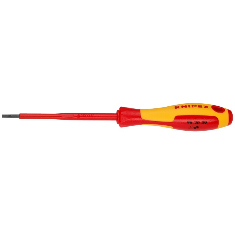 Knipex 98 20 30 KN | 7/64 slotted screwdriver, 4 Shaft
