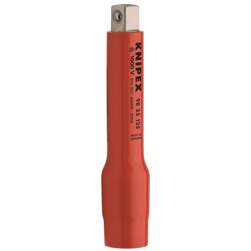 Knipex 98 35 125 KN | Extension Bar, 3/8 Drive, 1000V Insulated