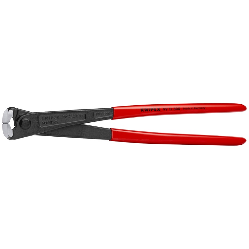 Knipex 99 11 300 KN | High Leverage Concreters’ Nippers, Plastic Coated