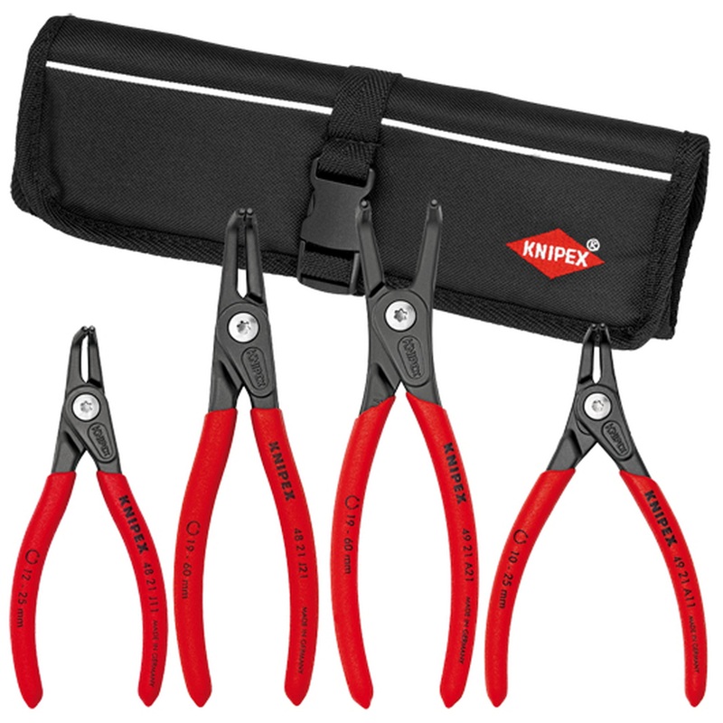 Knipex 9K 00 80 20 US KN | 4 Pc Precision Circlip Pliers Set