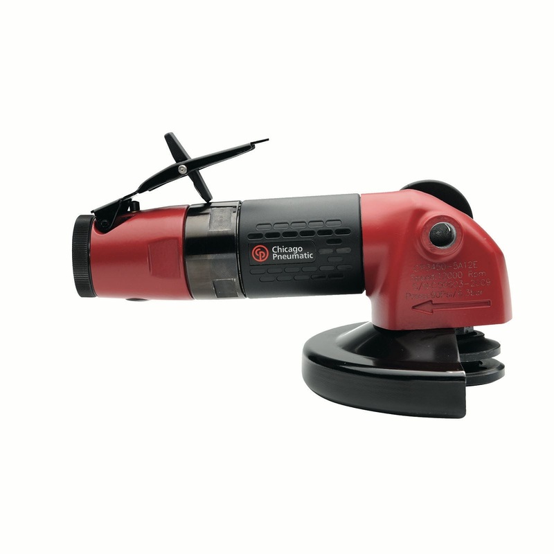 Chicago Pneumatic CP3450-12AB5 – 5 Inch (125 mm) Air Angle Grinder, 1.09 HP / 810 W – 12000 RPM 6151604050