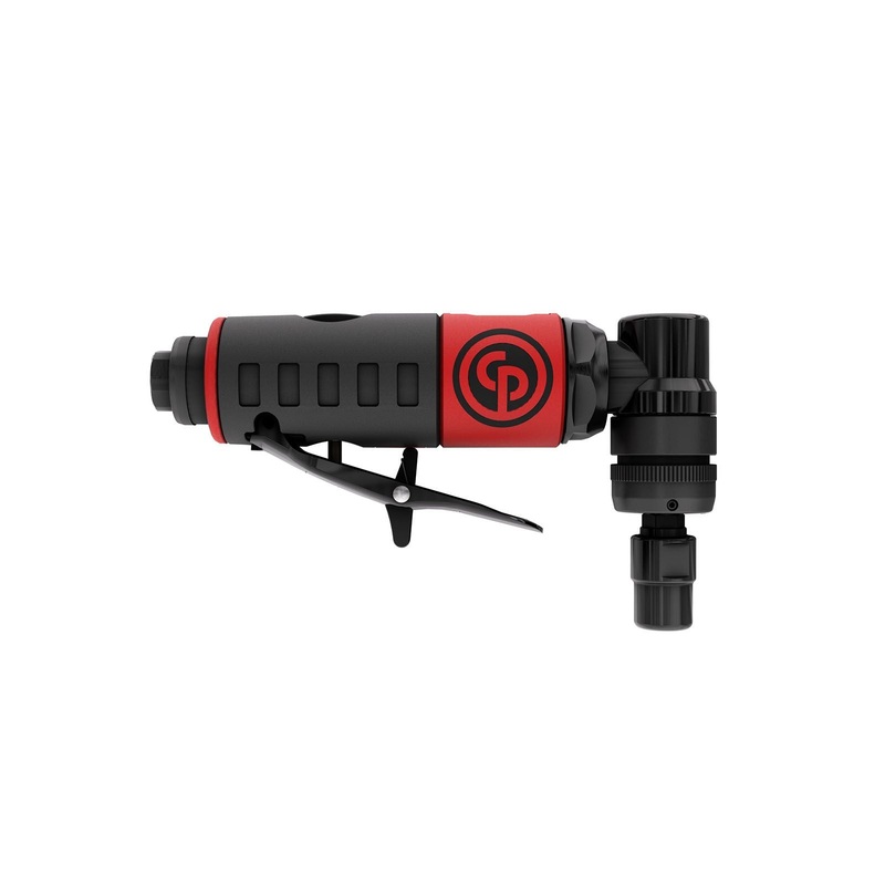 Chicago Pneumatic CP7406 – 1/4 Inch (6 mm) Air Angle Die Grinder, 0.34 HP / 250 W – 23000 RPM 8941074060