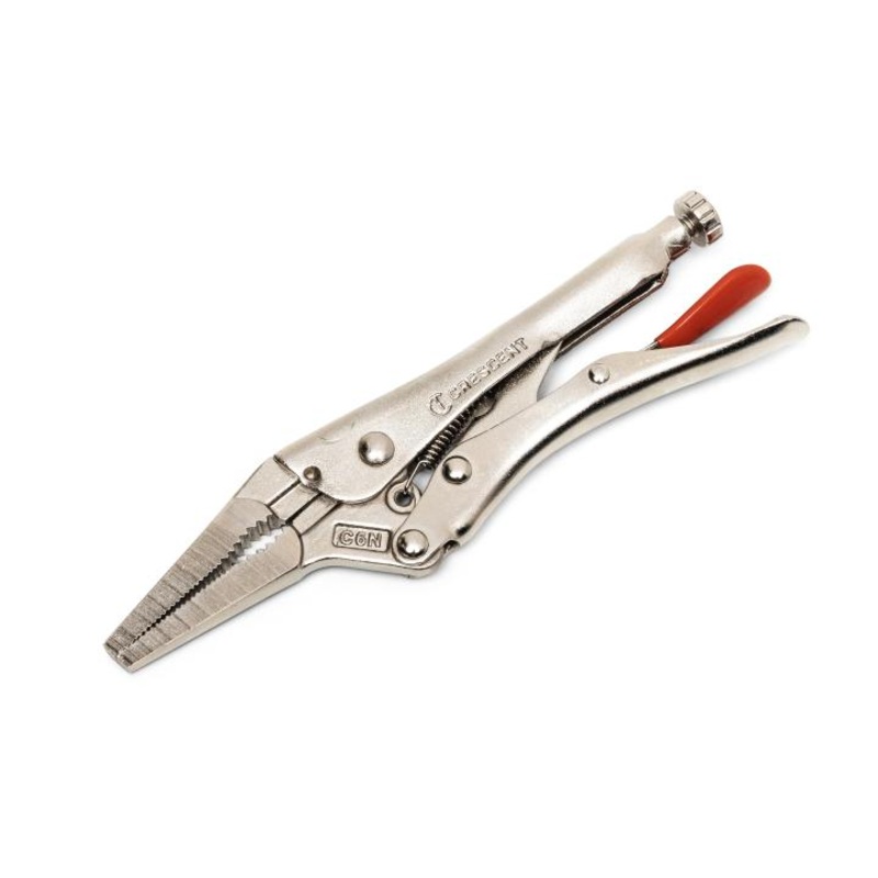 CRESCENT 6 Long Nose Locking Pliers with Wire Cutter – C6NVN-08
