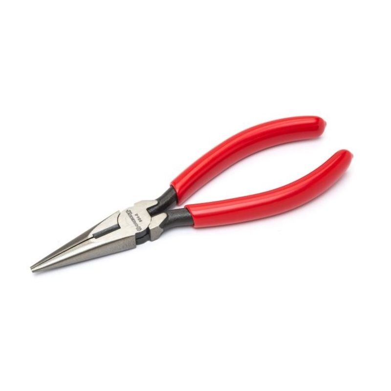CRESCENT 7-1/2 Long Chain Nose Solid Joint Side Cutting Pliers – Carded – 6547CVN