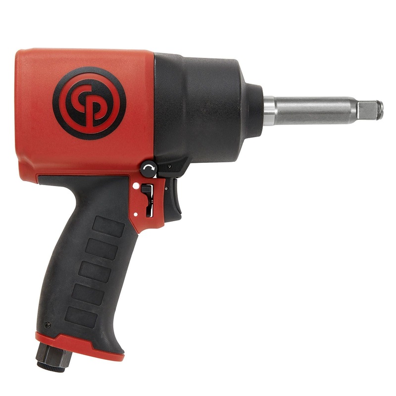 Chicago Pneumatic CP7762 – 3/4 Inch Air Impact Wrench, Pistol Handle, Max Torque Reverse Output 1050 ft. lbf / 1420 Nm, 4850 RPM, Twin Hammer 8941077620