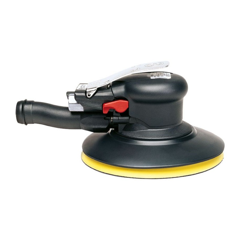 Chicago Pneumatic CP7220CVE – 6 Inch (150 mm) Air Random Orbital Sander, Central Vacuum, Hook and Loop, 6 Pad Holes, 0.28 HP / 210 W – 12000 RPM 8941272203