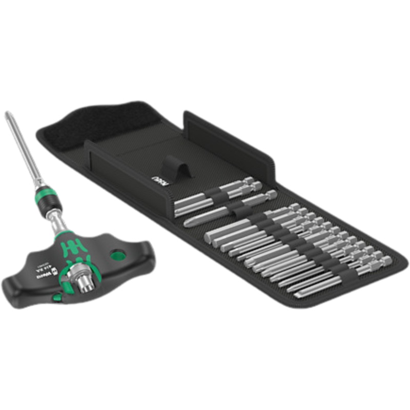WERA Kraftform Kompakt 400 RA Imperial Set 1, 17 pieces 05057473001