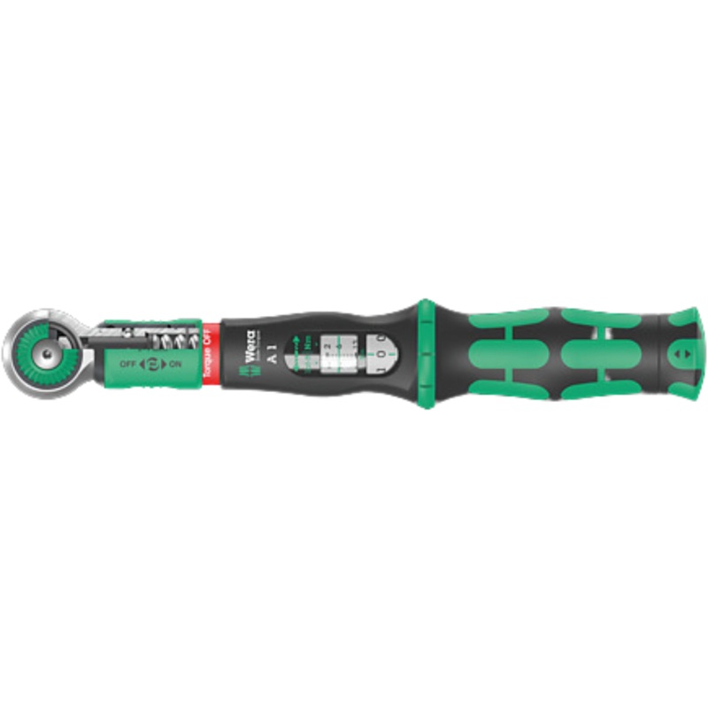 WERA Safe-Torque A 2 torque wrench with 1/4 hexagon drive, 2-12 Nm 05075801001