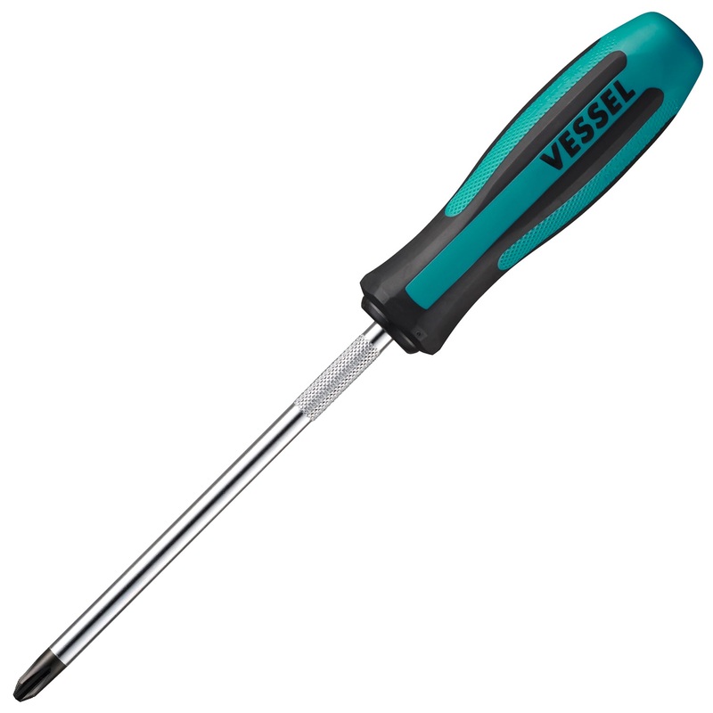 Vessel Tools Megadora Standard Screwdriver, PH3 x 150mm – VL 900P3150