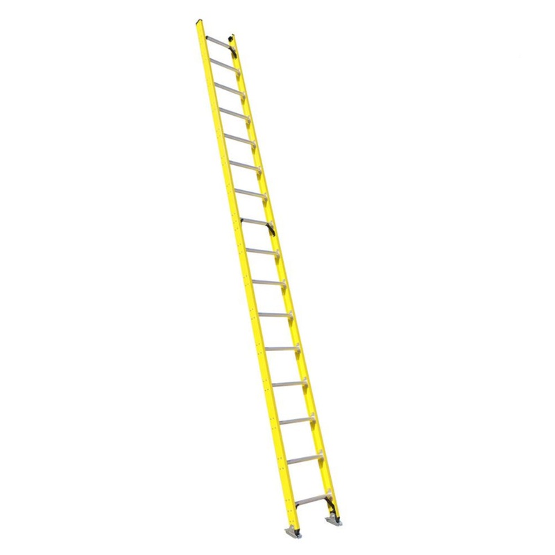 DuraDrive 16 ft. Fiberglass Straight Ladder, 300 Lbs. Grade 1A
