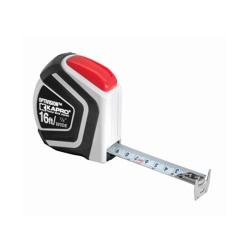 Kapro Optivision 16 ft. Auto-Lock Tape Measure