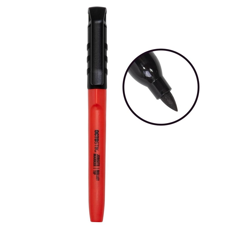 Octostik Fine Bullet Point Jobsite Marker (4-Pack)