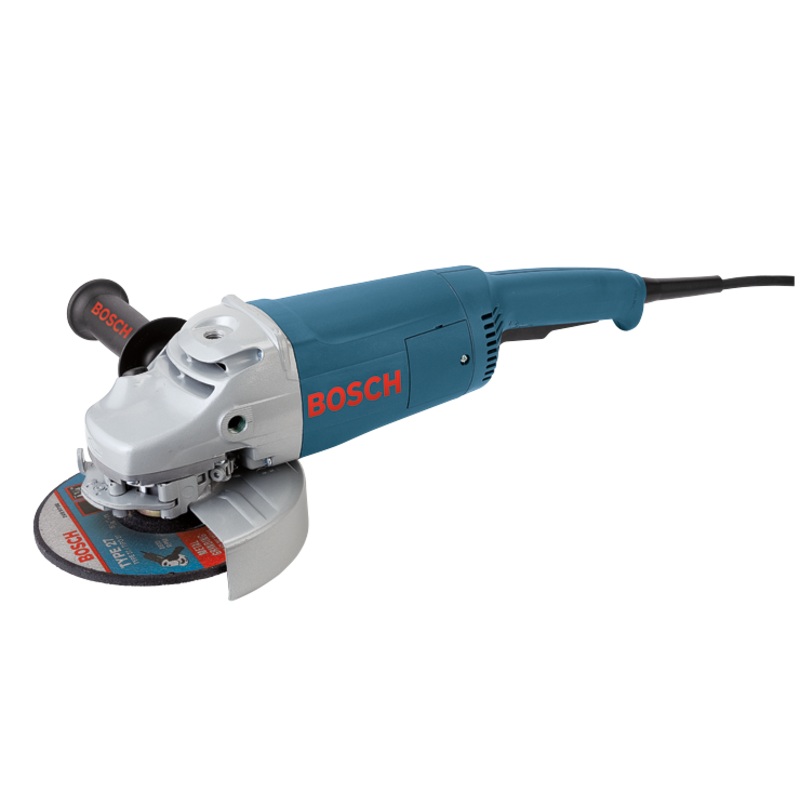 BOSCH 1772-6 7 in. 15 Amp Large Angle Grinder with Rat Tail Handle