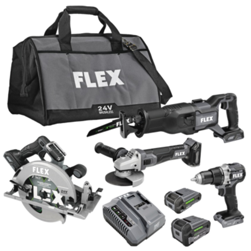 FLEX FXM402-2B 4 Tool Combo Kit
