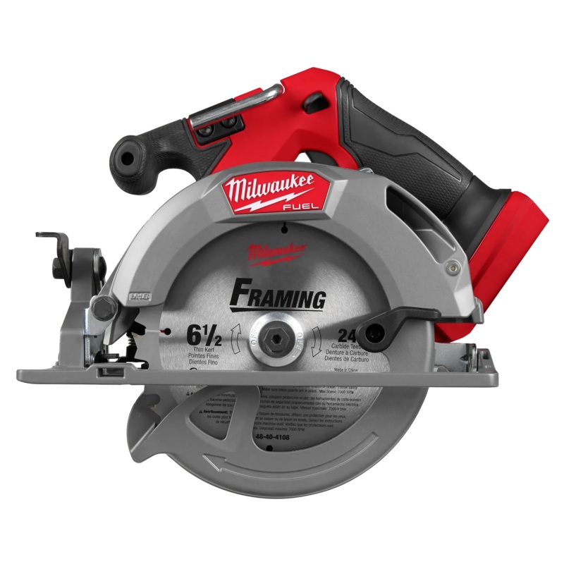 Milwaukee 2833-20 6-1/2 in 6000 rpm Cast Aluminum Cordless Circular Saw (Tool Only)