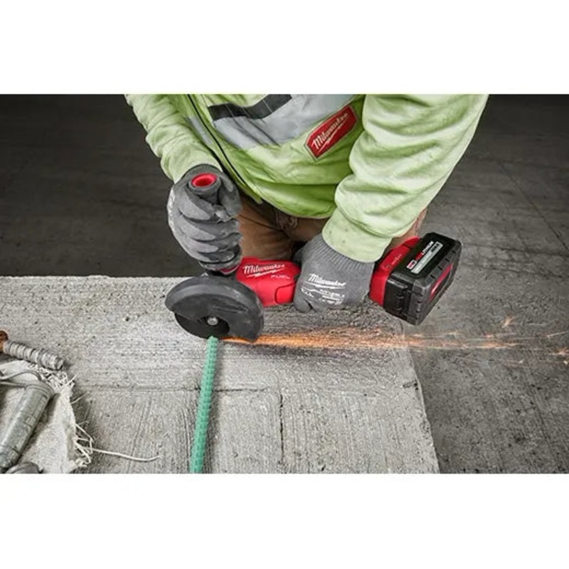 Milwaukee 2882-20 M18 FUEL 4-1/2 in/5 in Braking Grinder w/ ONE-KEY Paddle Switch, No Lock