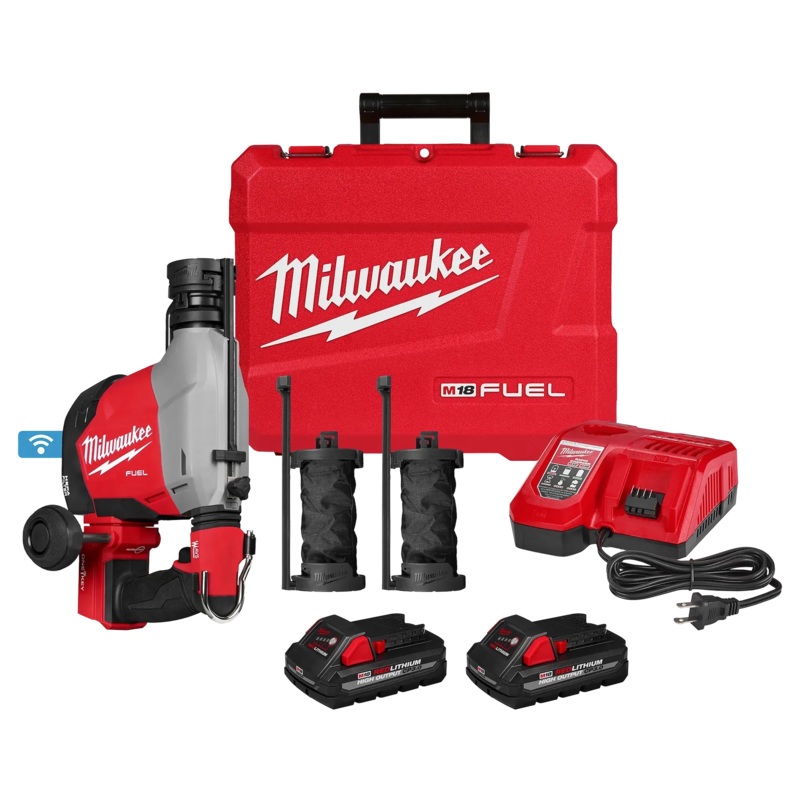 Milwaukee 3311-22 SDS Plus Chuck M18 FUEL Lithium-Ion Cordless Rotary Hammer Kit
