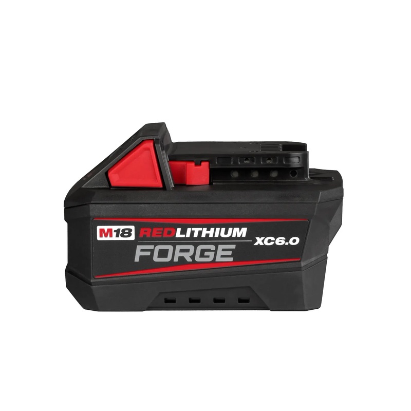 Milwaukee 48-11-1861 REDLITHIUM FORGE Lithium-Ion 18 V 6 Ah Rechargeable Lithium-Ion Battery